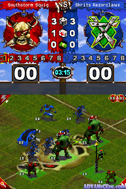 Blood Bowl screenshot 3 for Nintendo DS